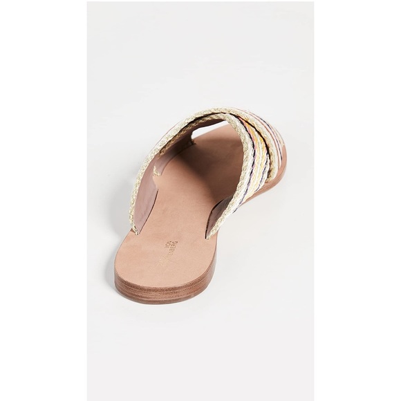 Diane con Furstenberg Cindy Slide Sandals, Ivory Multi, 39 - Picture 7 of 16
